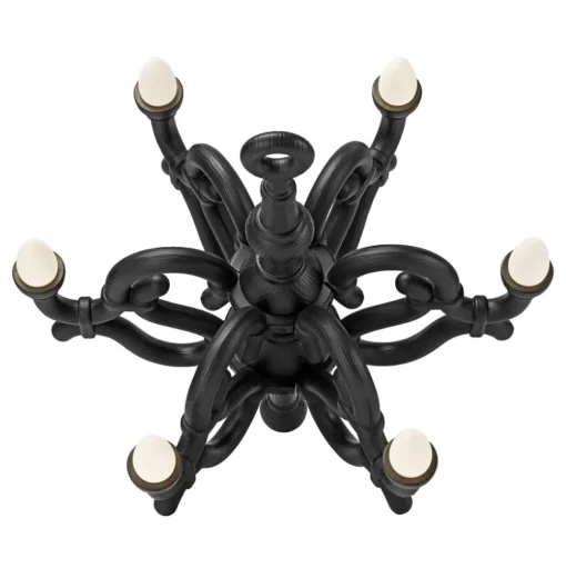 Qeeboo - Fallen Chandelier XL - Black - Qeeboo Chandelier by Studio Job - Lighting - Home - Avvenice