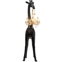 Qeeboo - Giraffe in Love Outdoor - Black - Qeeboo Chandelier by Marcantonio - Lighting - Home - Avvenice