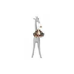 Qeeboo - Giraffe in Love XS - Cold Sand - Qeeboo Free Standing Lamp by Marcantonio - Lighting - Home - Avvenice