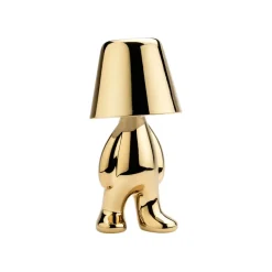 Qeeboo - Golden Brothers Tom - Gold - Qeeboo Chandelier by Stefano Giovannoni - Lighting - Home - Avvenice