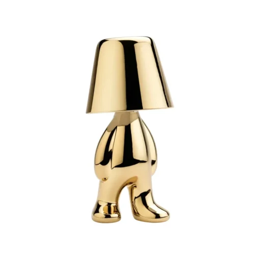 Qeeboo - Golden Brothers Tom - Gold - Qeeboo Chandelier by Stefano Giovannoni - Lighting - Home - Avvenice