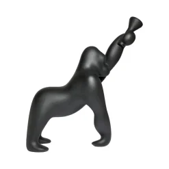 Qeeboo - Kong - Black - Qeeboo Free Standing Lamp by Stefano Giovannoni - Lighting - Home - Avvenice