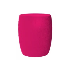 Qeeboo - Mexico Stool and Sidetable Velvet Finish - Fuxia - Qeeboo Chair by Studio Job - Furniture - Home - Avvenice