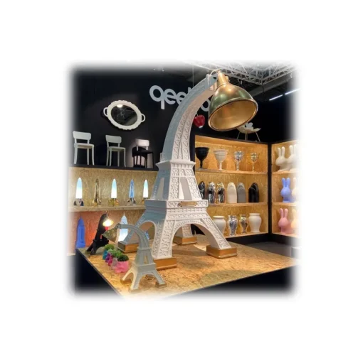 Qeeboo - Paris - White - Qeeboo Free Standing Lamp by Studio Job - Lighting - Home - Avvenice