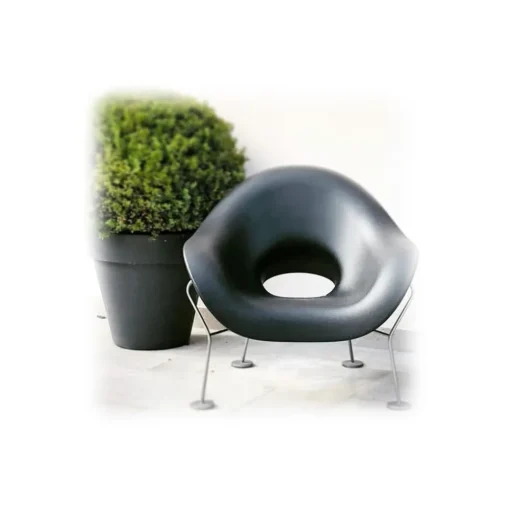 Qeeboo - Pupa Armchair Powder Coat Outdoor - White - Qeeboo Chair by Andrea Branzi - Furnishing - Home - Avvenice