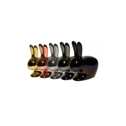 Qeeboo - Rabbit Chair Baby Metal Finish - Copper - Qeeboo Chair by Stefano Giovannoni - Furniture - Home - Avvenice