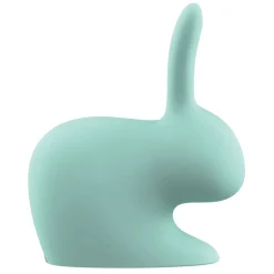 Qeeboo - Rabbit MINI - Set of 5 Pieces - Blue - Qeeboo Power Bank by Stefano Giovannoni - Furnishing - Home - Avvenice