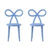 Qeeboo - Ribbon Chair Baby - Set of 2 Pieces - Light Blue - Qeeboo Chair by Nika Zupanc - Furnishing - Home - Avvenice