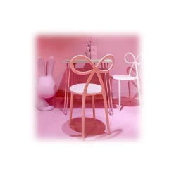 Qeeboo - Ribbon Chair Set of 2 Pieces - Pink - Qeeboo Chair by Nika Zupanc - Furnishing - Home - Avvenice
