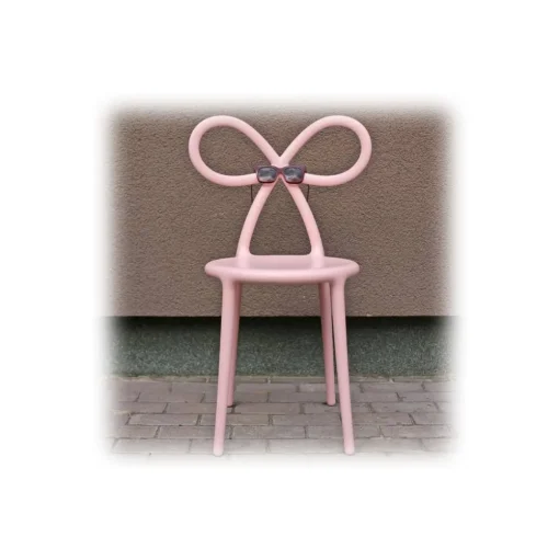 Qeeboo - Ribbon Chair Set of 2 Pieces - Black - Qeeboo Chair by Nika Zupanc - Furnishing - Home - Avvenice