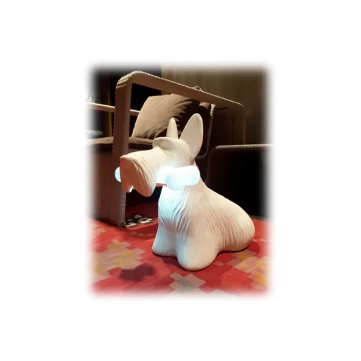 Qeeboo - Scottie - White - Qeeboo Free Standing Lamp by Stefano Giovannoni - Lighting - Home - Avvenice