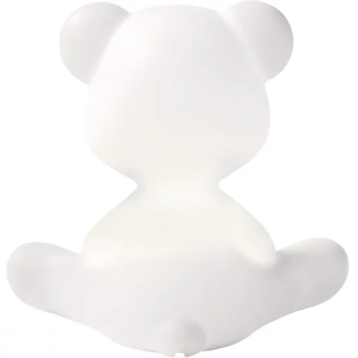 Qeeboo - Teddy Boy Lamp with Rechargeable Led - White - Qeeboo Free Standing Lamp by Stefano Giovannoni - Lighting - Home - Avvenice
