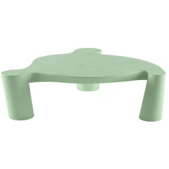 Qeeboo - Three Legs and a Coffe Table - Green - Qeeboo Table by Ron Arad - Furnishing - Home - Avvenice