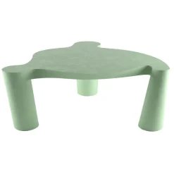 Qeeboo - Three Legs and a Table - Green - Qeeboo Table by Ron Arad - Furnishing - Home - Avvenice