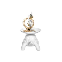 Qeeboo - Turtle Carry XS Jewelry Tree - White - Qeeboo Jewelry Tree by Marcantonio - Furnishing - Home - Avvenice