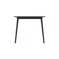 Qeeboo - X Table 90 - Black - Qeeboo Table by Nika Zupanc - Furnishing - Home - Avvenice