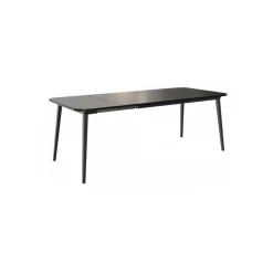 Qeeboo - X Table Extendible - Black - Qeeboo Table by Nika Zupanc - Furnishing - Home - Avvenice