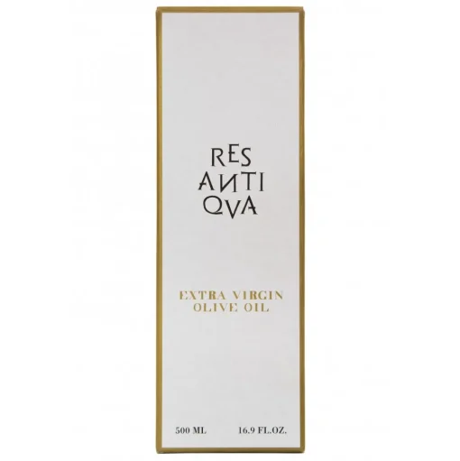 Res Antiqva - Bottle - Monocultivar Caninese - Organic Italian Extra Virgin Olive Oil - 500 ml - Avvenice