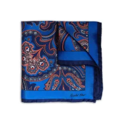 Revested Milano - 1937 - Pocket Square - Artisan Silk Foulard - Handmade in Italy - Avvenice