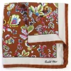 Revested Milano - Alchimist - Breva - Pocket Square - Artisan Silk Foulard - Handmade in Italy - Avvenice
