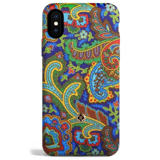Revested Milano - Grand Tour - Soleil - iPhone XS Max Case - Apple - Artisan Silk Cover - Avvenice