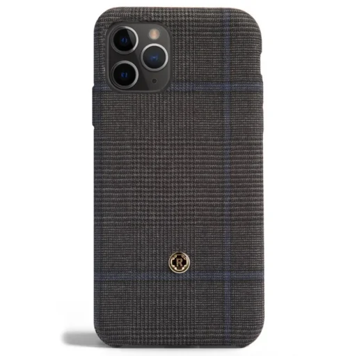 Revested Milano - Prince of Wales - Ischia - iPhone 11 Pro Max Case - Apple - Artisan Wool Cover - Avvenice