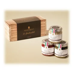 Savini Tartufi - Le Spalmabili - 3 Truffle Creams - Forest Box - Exclusive Gift Boxes - Truffle Excellence - Avvenice