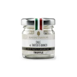 Savini Tartufi - Sea Salt with White Truffle - Tricolor Line - Truffle Excellence - 30 g - Avvenice