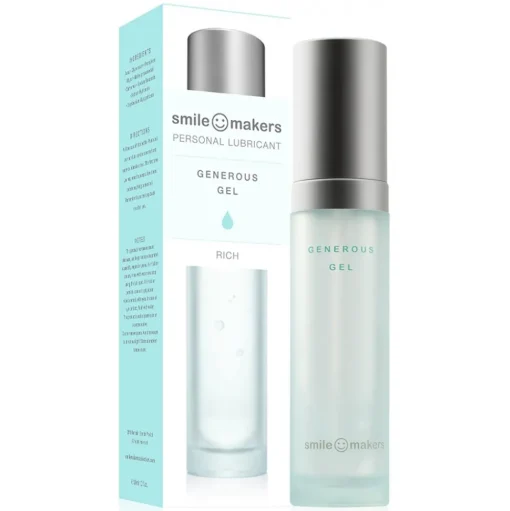 Smile Makers - Generous Gel - Vaginal Lubricant Gel for Sex - Top Rated Vibrators - Sex Toy - Avvenice