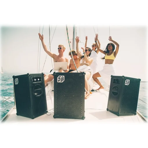 Soundboks - Soundboks 2 - Black - The Loudest Portable Powered Bluetooth Speaker - 122 dB - Supreme Sound - Military Batteries - Avvenice
