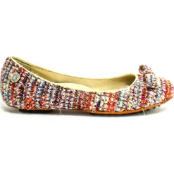 Suèi - Ballerina Multicolor with Car Shoes Sole - Handmade in Italy - Luxury Exclusive Collection - Avvenice