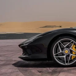 Superior Car Rental - Ferrari F8 Tributo - Black - Exclusive Luxury Rent - Avvenice