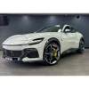 Superior Car Rental - Ferrari Purosangue - White - Exclusive Luxury Rent - Avvenice