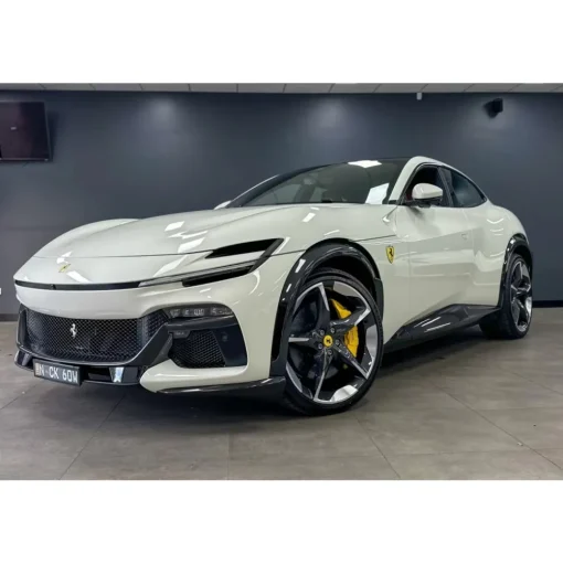Superior Car Rental - Ferrari Purosangue - White - Exclusive Luxury Rent - Avvenice