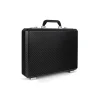 TecknoMonster - Cavok Opaque - Business Case - Briefcase in Opaque Carbon Fiber and Leather - Black - Luxury Collection - Avvenice