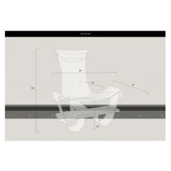 TecknoMonster - Inanitas Aerea TecknoMonster - Aeronautical Carbon Fiber Braided Carbon Fiber Chair - Avvenice