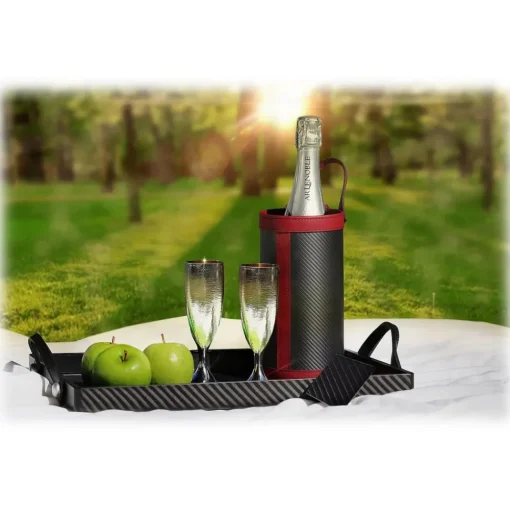 TecknoMonster - Tecksabrage - Aeronautical and Titanium Carbon Fiber Saber - Black Carpet Collection - Avvenice