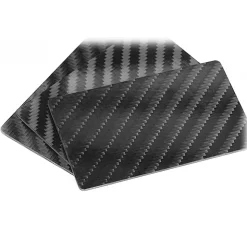 TecknoMonster - Tecksabrage & Cardcase - Blue - Aeronautical and Titanium Carbon Fiber Saber - Black Carpet Collection - Avvenice