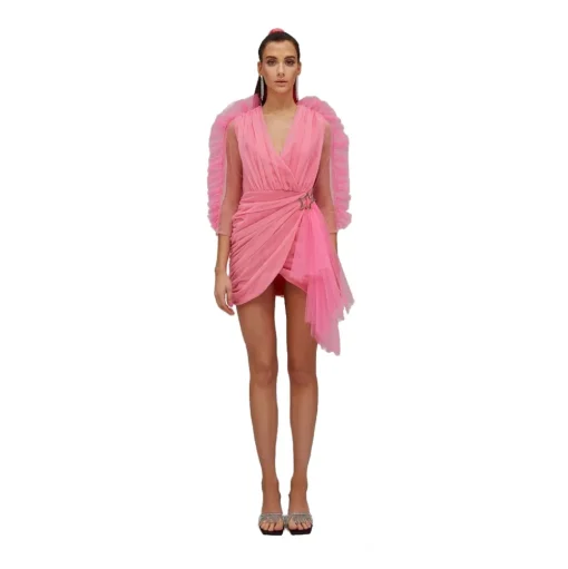 Teen Idol - Quasar Tulle Mini Dress - Pink - Dresses - Teen-Ager - Luxury Exclusive Collection - Avvenice
