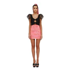 Teen Idol - Swan Top - Black - Tops - Teen-Ager - Luxury Exclusive Collection - Avvenice