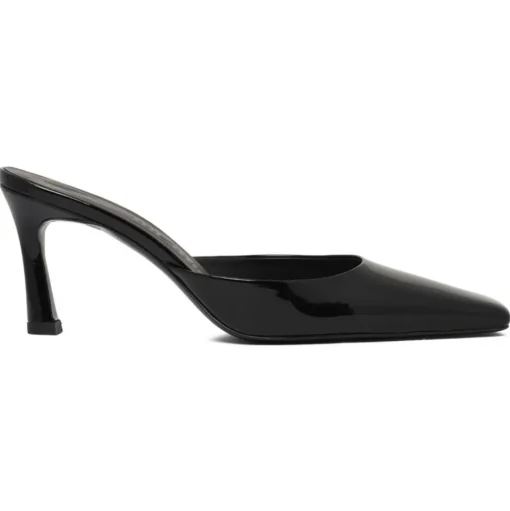 The Attico - Black Juno Mules - The Attico Exclusive Luxury Collection - Avvenice