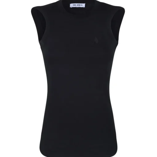 The Attico - Black Reese Tank Top - The Attico Exclusive Luxury Collection - Avvenice