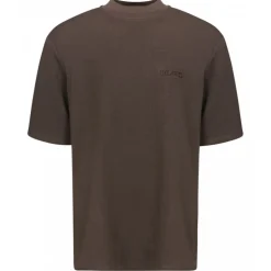 The Attico - Dark Brown Kilie T-Shirt - The Attico Exclusive Luxury Collection - Avvenice
