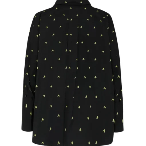 The Attico - Diana Logo Print Shirt - The Attico Exclusive Luxury Collection - Avvenice