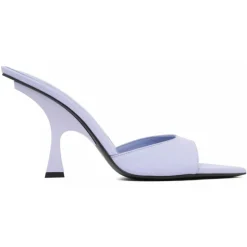 The Attico - Lavender Purple Ester Mules - The Attico Exclusive Luxury Collection - Avvenice
