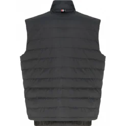 Thom Browne - Charcoal Padded Gilet - Thom Browne Exclusive Luxury Collection - Avvenice