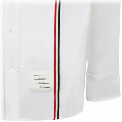 Thom Browne - White Oxford Shirt - Thom Browne Exclusive Luxury Collection - Avvenice