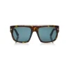 Tom Ford - Alessio Sunglasses - Squared Acetate Sunglasses - Havana - FT0699 - Sunglasses - Tom Ford Eyewear - Avvenice