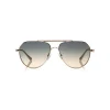 Tom Ford - Andes Sunglasses - Pilot Metal Style Sunglasses - Gold - FT0670 - Sunglasses - Tom Ford Eyewear - Avvenice