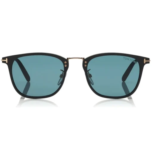 Tom Ford - Beau Sunglasses - Squared Acetate Sunglasses - Transparent Grey - FT0672 - Sunglasses - Tom Ford Eyewear - Avvenice